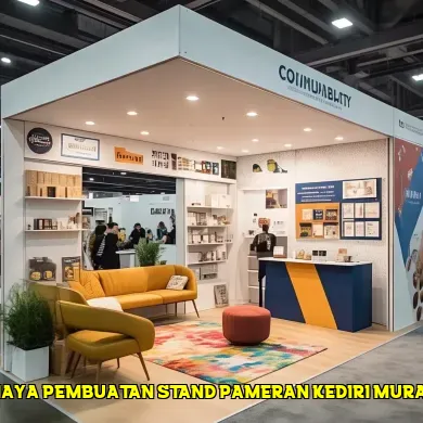 biaya pembuatan stand pameran kediri murah